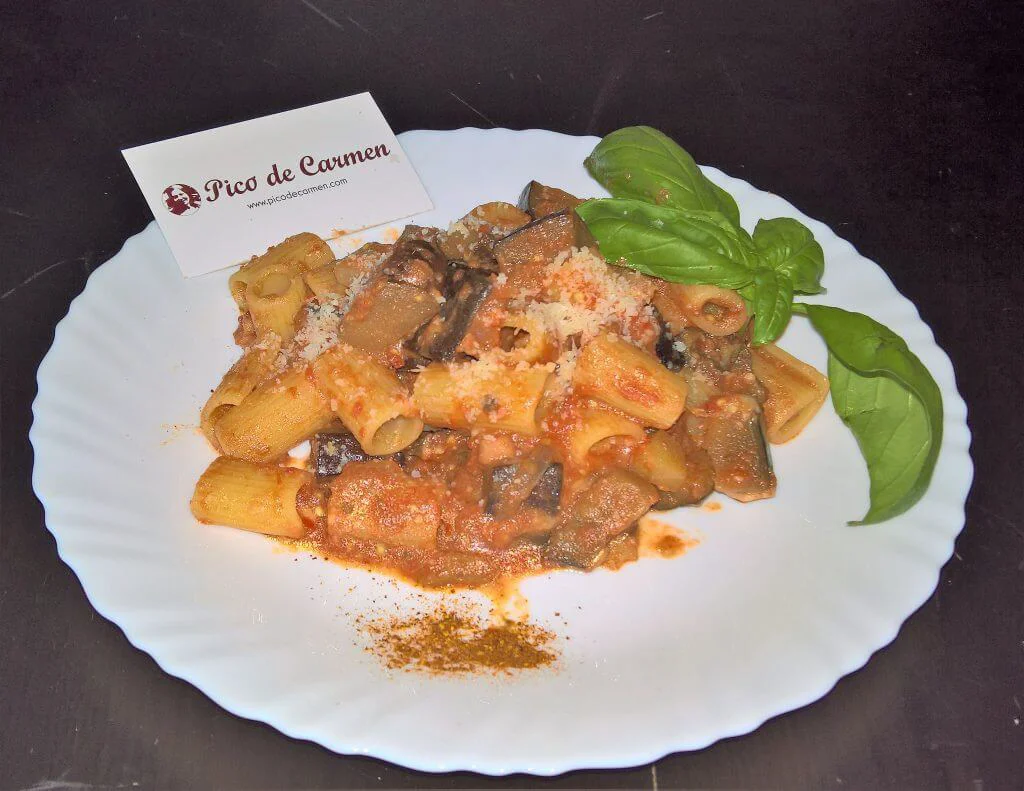 Mezzemaniche melanzane e patate